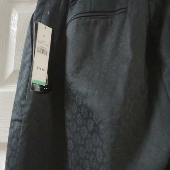 Textured black pants - Picture 3 of 4